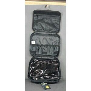 NWT Bang & Carsen Hanging Black Travel Toiletries Bag